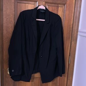 Woman’s black blazer